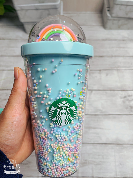 Rainbow Starbucks  Cup|