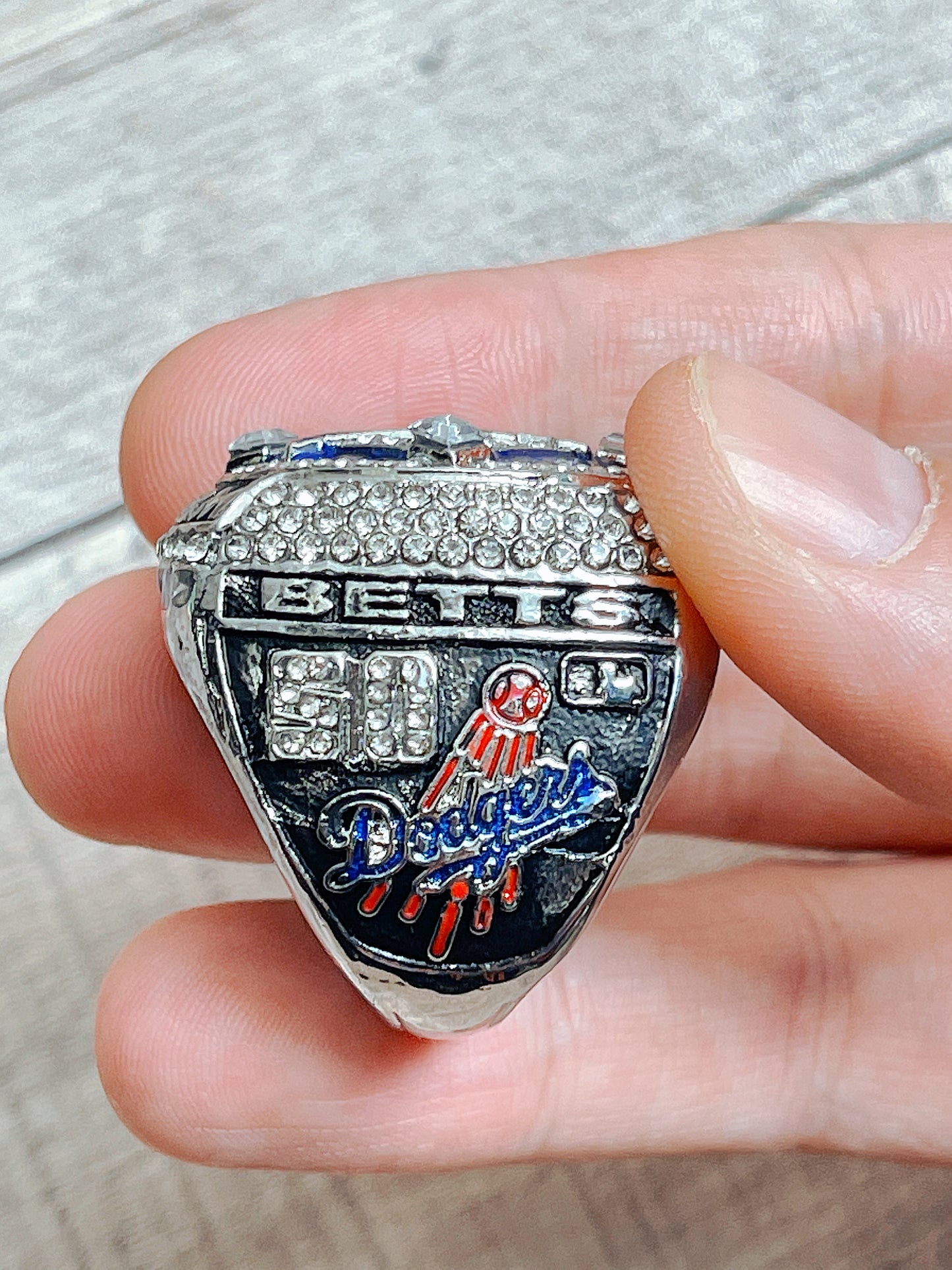 Champion ring|  2020 MLB LosAngelesDodgers Champion ring