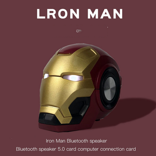Iron Man Helmet Bluetooth Speaker